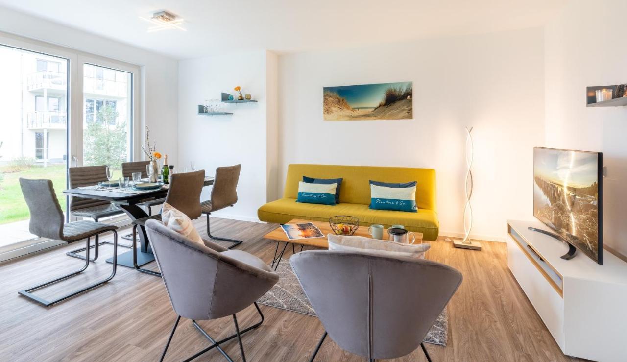 Terrassenwohnung "Gartenblick" - Haffresidenz Garz  Eksteriør billede